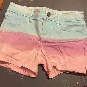 Kohl’s So Ultimate Shortie Tie Dye Shorts